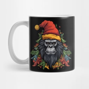 Gorilla Christmas Mug